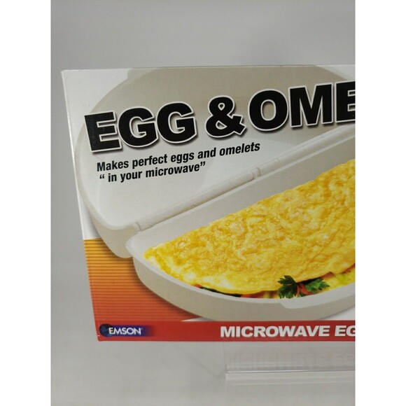 Egg & Omelet Wave Microwave Cooker NEW in Box Makes Perfect Eggs & Omelets Emson - Picture 2 of 15